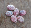 AAA+ QUALITY NATURAL RHODOCHROSITE OVAL SHAPE CABOCHON FLAT BACK CALIBRATED GEMSTONES, CUSTOM SIZES AVAILABLE