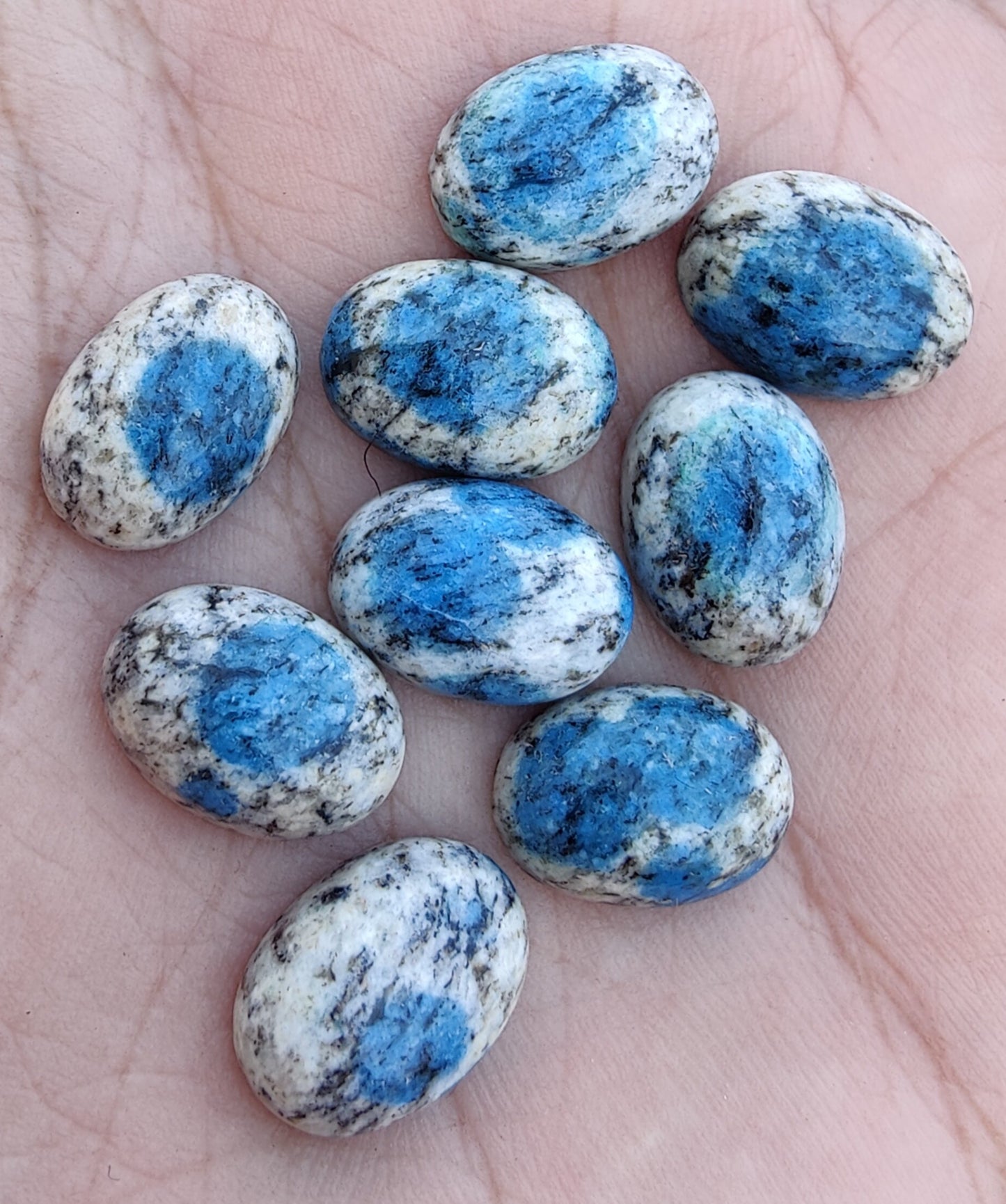 AAA+ QUALITY NATURAL K2 JASPER OVAL SHAPE CABOCHON FLAT BACK CALIRATED GEMSTONES, ALL SIZES AVAILABLE