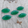 AAA+ QUALITY NATURAL GREEN ONYX MARQUISE SHAPE FACETED CUT CALIBRATED GEMSTONES, ALL SIZES AVAILABLE