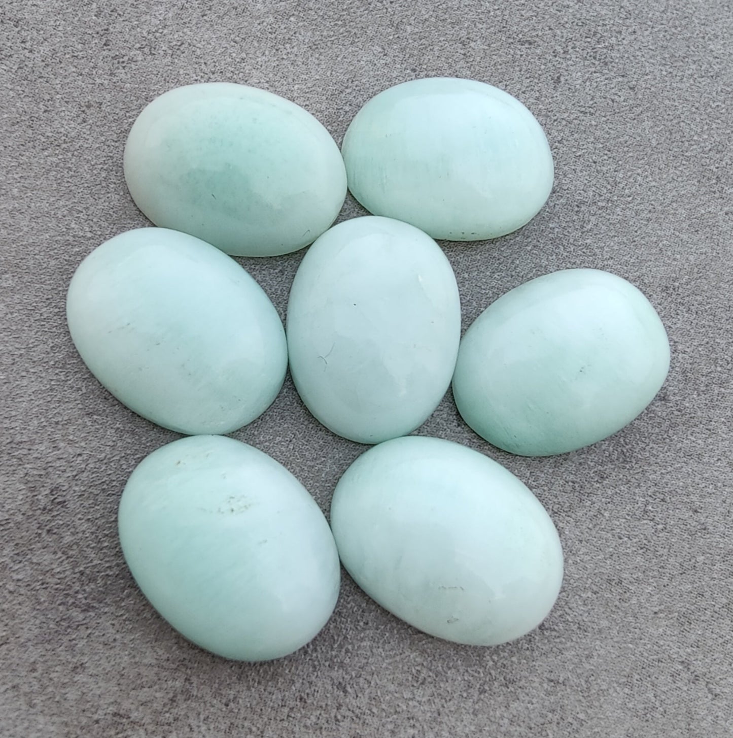AAA+ QUALITY NATURAL ARAGONITE OVAL SHAPE CABOCHON FLAT BACK CALIRATED GEMSTONES, ALL SIZES AVAILABLE