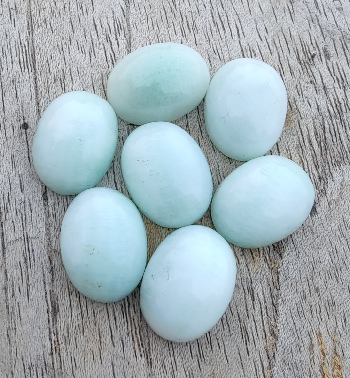 AAA+ QUALITY NATURAL ARAGONITE OVAL SHAPE CABOCHON FLAT BACK CALIRATED GEMSTONES, ALL SIZES AVAILABLE