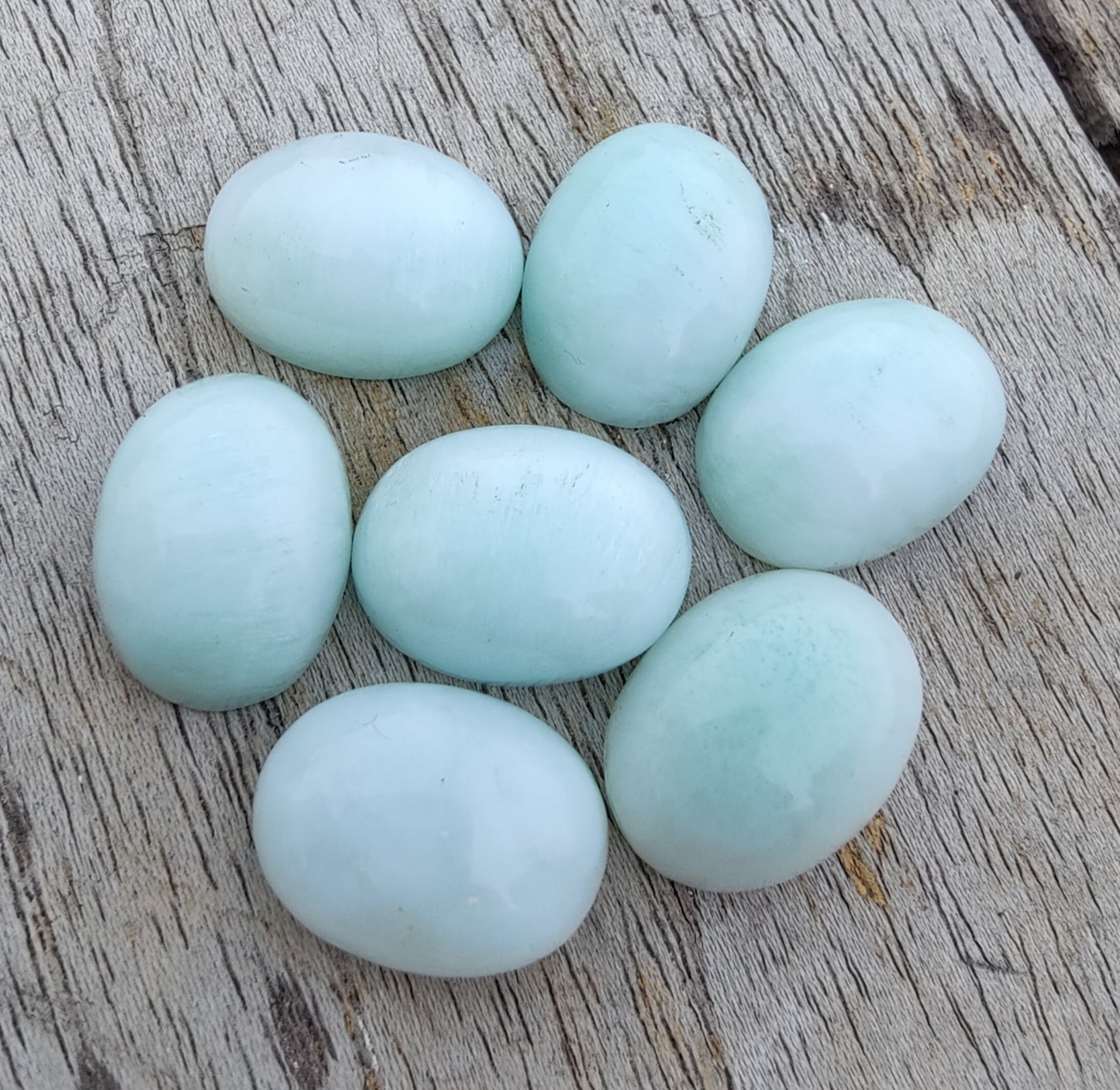 AAA+ QUALITY NATURAL ARAGONITE OVAL SHAPE CABOCHON FLAT BACK CALIRATED GEMSTONES, ALL SIZES AVAILABLE