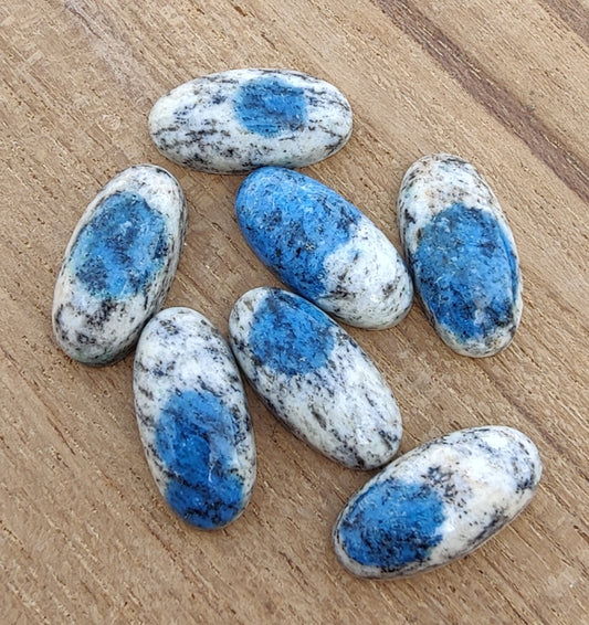 NATURAL K2 JASPER BIG OVAL SHAPE CABOCHON FLAT BACK CALIBRATED BEDA SHAPE GEMSTONES, ALL SIZES AVAILABLE