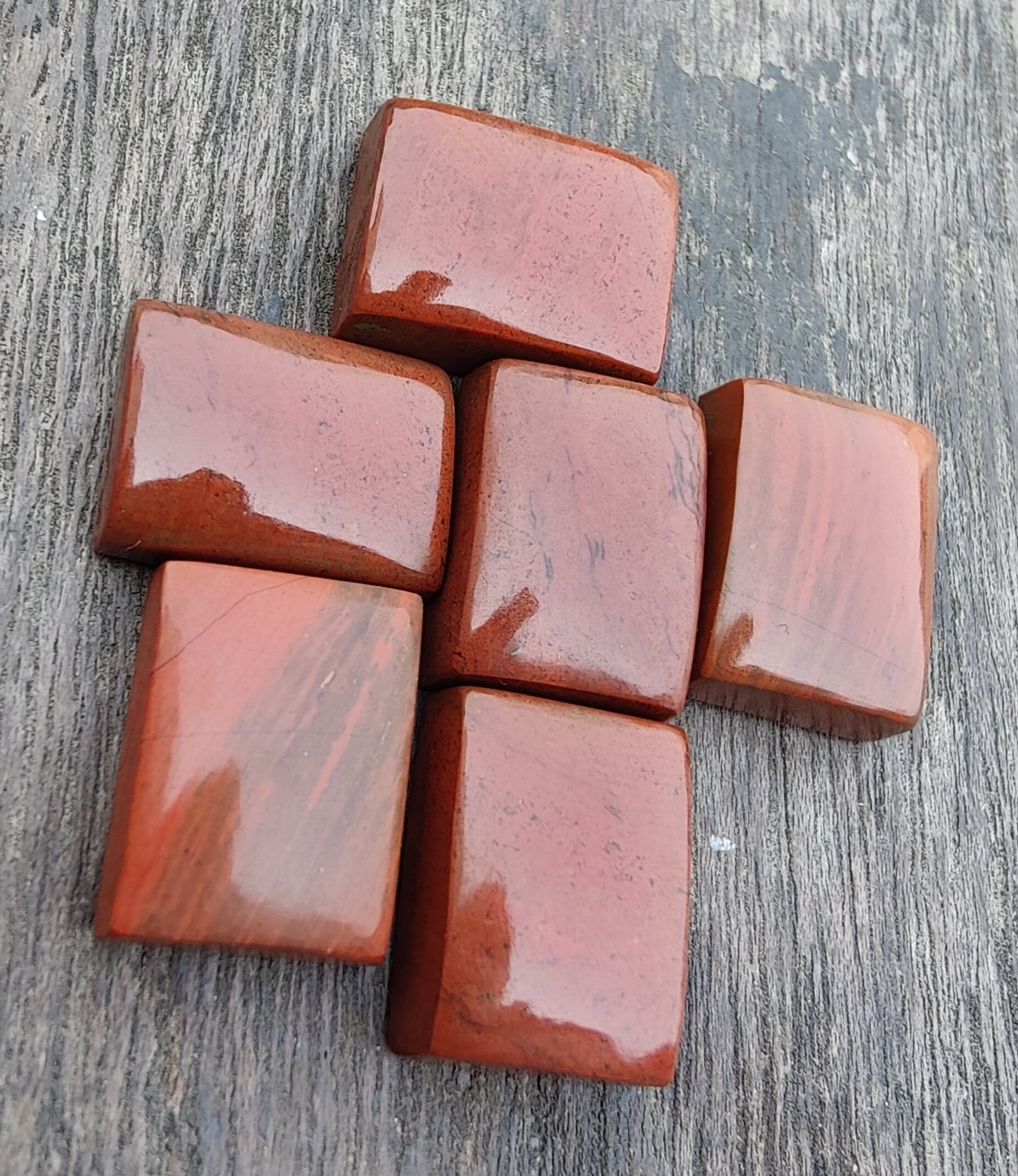 AAA+ QUALITY NATURAL RED JASPER RECTANGLE SHAPE CABOCHON FLAT BACK CALIBRATED LOOSE GEMSTONES, ALL SIZES AVAILABLE