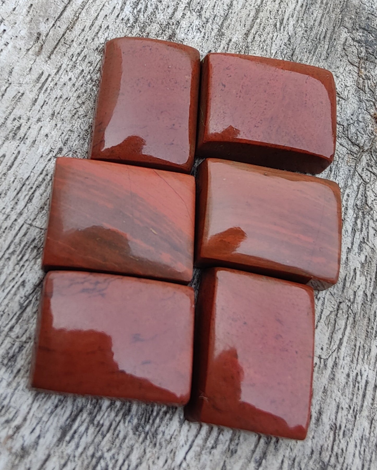 AAA+ QUALITY NATURAL RED JASPER RECTANGLE SHAPE CABOCHON FLAT BACK CALIBRATED LOOSE GEMSTONES, ALL SIZES AVAILABLE