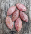 AAA+ Quality Natural Rhodochrosite Marquise Shape Cabochon Flat Back Calibrated Wholesale Gemstones, Custom Sizes Available