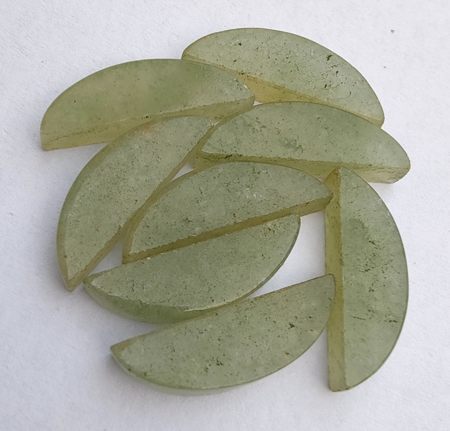 AAA+ Quality Natural Aventurine D Shape Cabochon Flat Back Calibrated Wholesale Loose Gemstones, All Sizes Available