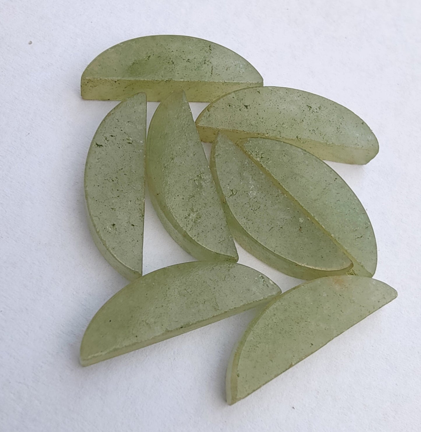 AAA+ Quality Natural Aventurine D Shape Cabochon Flat Back Calibrated Wholesale Loose Gemstones, All Sizes Available