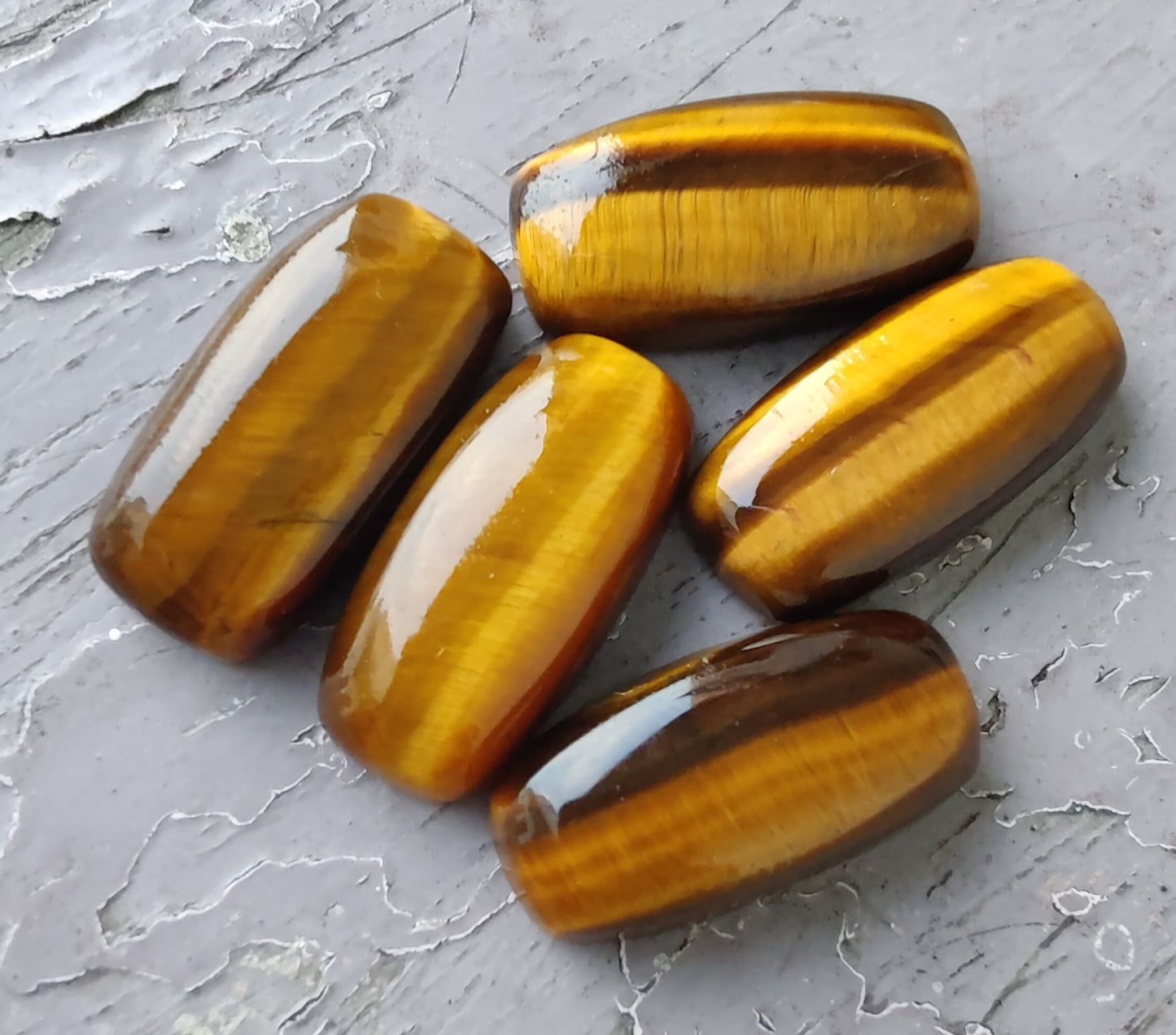 AAA+ Quality Natural Tiger Eye Rectangle Cushion Shape Cabochon Flat Back Calibrated Wholesale Gemstones, All Sizes Available