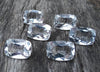 AAA+ Quality Natural Crystal Quartz Cushion Shape Faceted Cut Calibrated Wholesale Gemstones, All Sizes Available