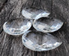 AAA+ Quality Natural Crystal Quartz Teardrop Shape Briolette Checker Cut Calibrated Pear Shape Wholesale Gemstones, All Sizes Available