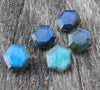 AAA+ Quality Natural Labradorite Hexagon Shape Faceted Cut Calibrated Wholesale Gemstones, All Sizes Available