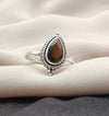 925 SOLID STERLING SILVER NATURAL TIGER EYE GEMSTONES HANDMADE RING, ALL SIZES AVAILABLE