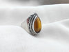 925 SOLID STERLING SILVER NATURAL TIGER EYE GEMSTONES HANDMADE RING, ALL SIZES AVAILABLE