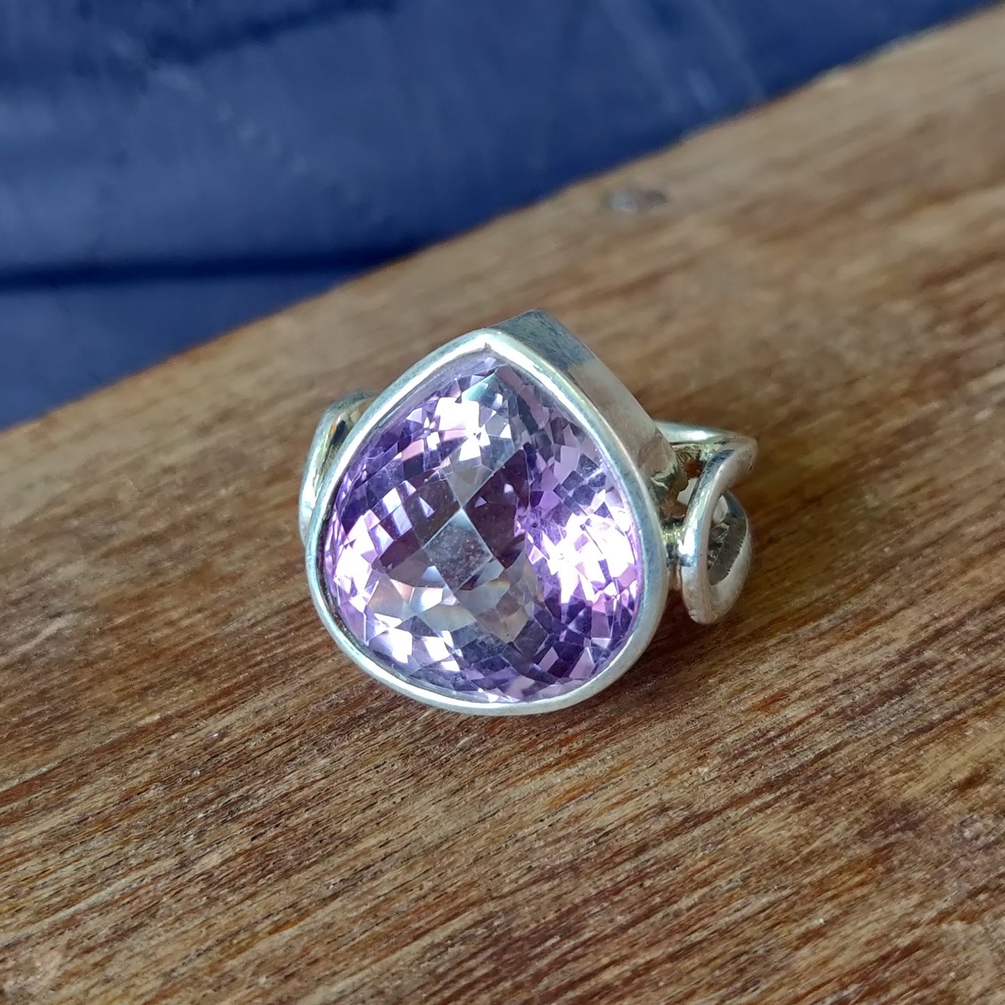 925 SOLID STERLING SILVER NATURAL PURPLE AMETHYST GEMSTONES HANDMADE RING, ALL SIZES AVAILABLE