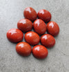 AAA+ Quality Natural Red Jasper Oval Shape Cabochon Flat Back Calibrated Wholesale Gemstones, All Sizes Available