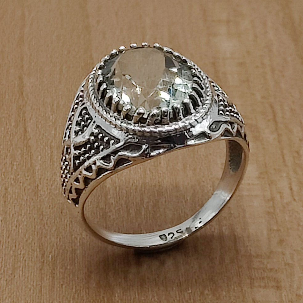 925 SOLID STERLING SILVER NATURAL GEMSTONES RINGS, ALL SIZES AVAILABLE