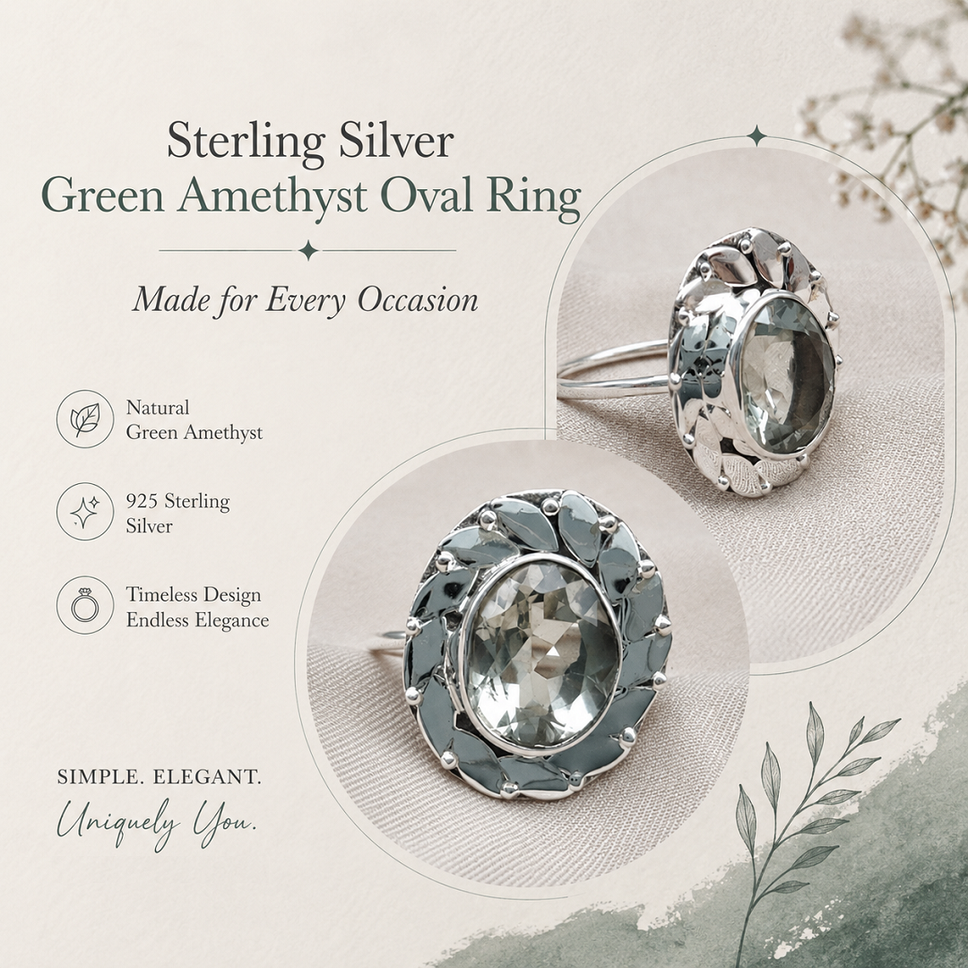 Green Amethyst Jewelry: A Perfect Blend of Elegance and Nature