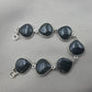 925 Sterling Silver Moss Agate Natural Gemstone Bracelet Handmade Jewelry Gift for Women