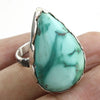 925 SOLID STERLING SILVER NATURAL TURQUOISE GEMSTONES HANDMADE RING, ALL SIZES AVAILABLE