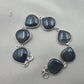925 Sterling Silver Moss Agate Natural Gemstone Bracelet Handmade Jewelry Gift for Women