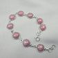 925 Sterling Silver Rhodochrosite Bracelet Handmade Gemstone Boho Jewelry