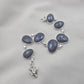 925 Sterling Silver Blue Sapphire Bracelet Faceted Sapphire Jewelry September Birthstone
