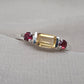 925 SOLID STERLING SILVER NATURAL CITRINE GEMSTONE HANDMADE RING, GARNET WEDDING RING ALL SIZES AVAILABLE