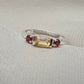 925 SOLID STERLING SILVER NATURAL CITRINE GEMSTONE HANDMADE RING, GARNET WEDDING RING ALL SIZES AVAILABLE