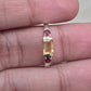 925 SOLID STERLING SILVER NATURAL CITRINE GEMSTONE HANDMADE RING, GARNET WEDDING RING ALL SIZES AVAILABLE