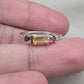 925 SOLID STERLING SILVER NATURAL CITRINE GEMSTONE HANDMADE RING, GARNET WEDDING RING ALL SIZES AVAILABLE