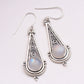 NATURAL RAINBOW MOONSTONE GEMSTONE 925 SOLID STERLING SILVER PENDANT