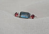 925 SOLID STERLING SILVER NATURAL LABRADORITE GEMSTONE HANDMADE RING, GARNET WEDDING RING ALL SIZES AVAILABLE