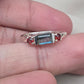 925 SOLID STERLING SILVER NATURAL LABRADORITE GEMSTONE HANDMADE RING, GARNET WEDDING RING ALL SIZES AVAILABLE
