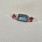 925 SOLID STERLING SILVER NATURAL LABRADORITE GEMSTONE HANDMADE RING, GARNET WEDDING RING ALL SIZES AVAILABLE