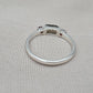 925 SOLID STERLING SILVER NATURAL LABRADORITE GEMSTONE HANDMADE RING, GARNET WEDDING RING ALL SIZES AVAILABLE
