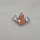 925 SOLID STERLING SILVER NATURAL SUNSTONE GEMSTONE HANDMADE RING, CRYSTAL WEDDING RING ALL SIZES AVAILABLE