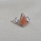 925 SOLID STERLING SILVER NATURAL SUNSTONE GEMSTONE HANDMADE RING, CRYSTAL WEDDING RING ALL SIZES AVAILABLE