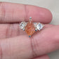925 SOLID STERLING SILVER NATURAL SUNSTONE GEMSTONE HANDMADE RING, CRYSTAL WEDDING RING ALL SIZES AVAILABLE