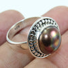 925 SOLID STERLING SILVER NATURAL Mother of Pearl GEMSTONES HANDMADE RING, ALL SIZES AVAILABLE