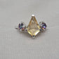 925 SOLID STERLING SILVER NATURAL CITRINE GEMSTONE HANDMADE RING, MYSTIC WEDDING RING ALL SIZES AVAILABLE