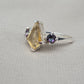 925 SOLID STERLING SILVER NATURAL CITRINE GEMSTONE HANDMADE RING, MYSTIC WEDDING RING ALL SIZES AVAILABLE