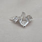 925 SOLID STERLING SILVER NATURAL CRYSTAL GEMSTONE HANDMADE RING, ALL SIZES AVAILABLE