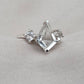 925 SOLID STERLING SILVER NATURAL CRYSTAL GEMSTONE HANDMADE RING, ALL SIZES AVAILABLE