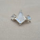 925 SOLID STERLING SILVER NATURAL MOONSTONE GEMSTONE HANDMADE RING, ALL SIZES AVAILABLE