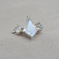 925 SOLID STERLING SILVER NATURAL MOONSTONE GEMSTONE HANDMADE RING, ALL SIZES AVAILABLE