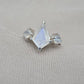 925 SOLID STERLING SILVER NATURAL MOONSTONE GEMSTONE HANDMADE RING, ALL SIZES AVAILABLE