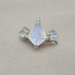 925 SOLID STERLING SILVER NATURAL MOONSTONE GEMSTONE HANDMADE RING, ALL SIZES AVAILABLE