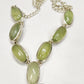 925 SOLID STERLING SILVER NATURAL PREHNITE HANDMADE NECKLACE,18 INCHES