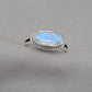 925 SOLID STERLING SILVER NATURAL MOONSTONE GEMSTONE HANDMADE RING, ALL SIZES AVAILABLE (Copy)